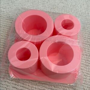 Pink Silicone Mold Set